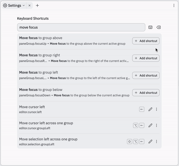 Recording chorded keybindings