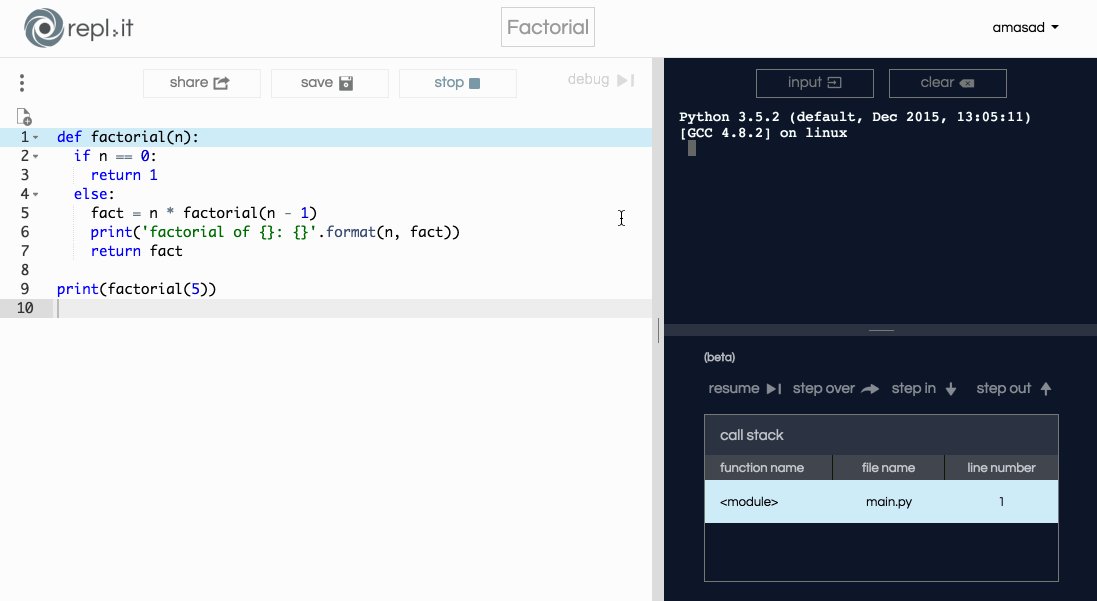 debugger