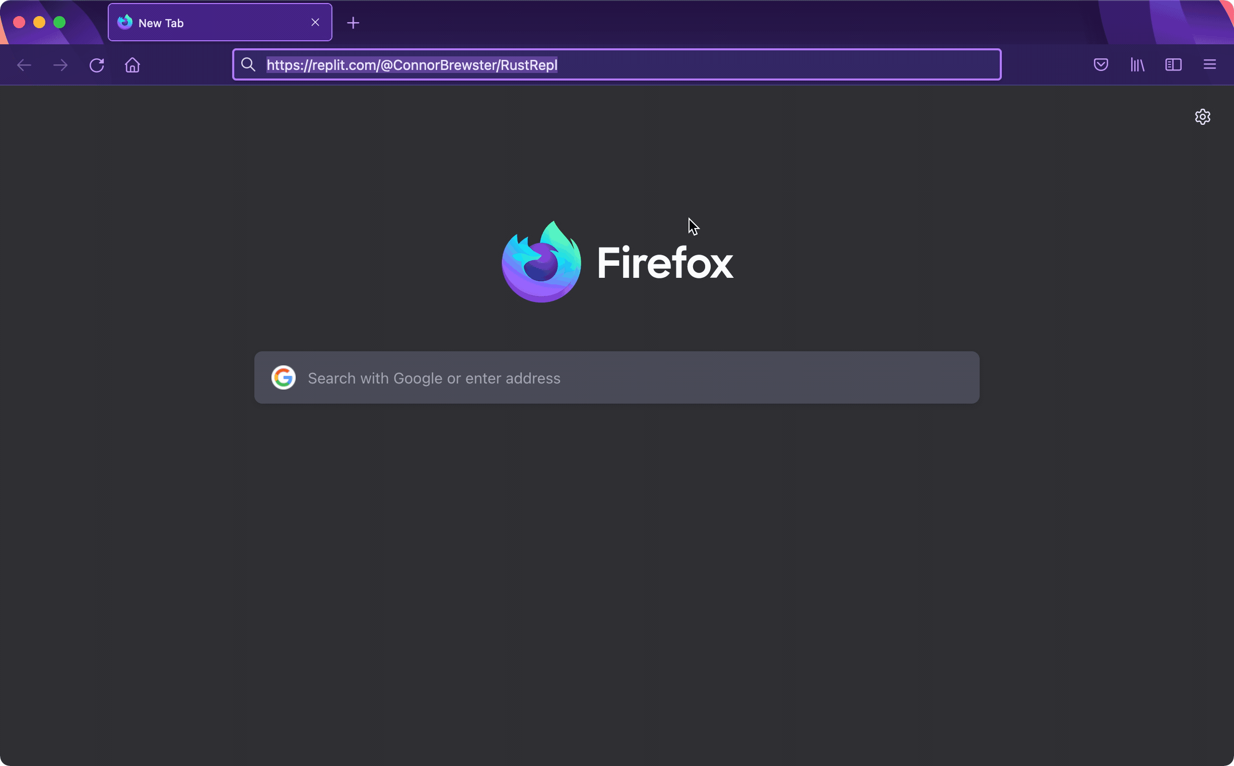 gif of slow repl startup time due to loading Nix environment