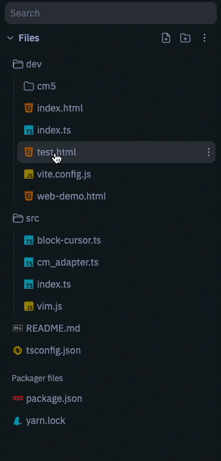 Virtualized filetree
